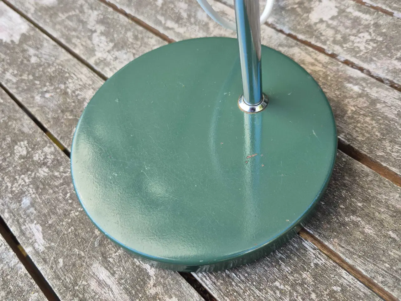 Billede 10 - Flaskegrøn bordlampe 