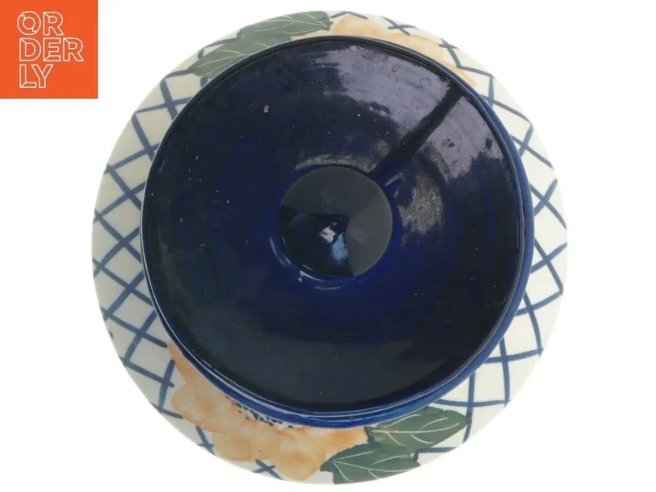 Billede 4 - Dekorativ krukke med låg (str. 16x18x18 cm)