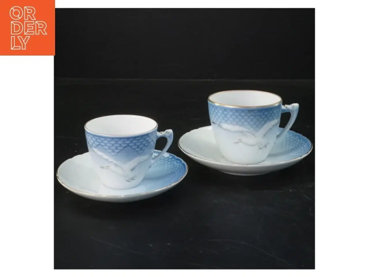 Billede 1 - Kaffekop sæt (str. Ø. 11,5 cm og ø 6,5 cm x 5,5 cm og ø 13,5 cm og ø 7,5 cm x 6 cm) fra Bing & Grøndahl