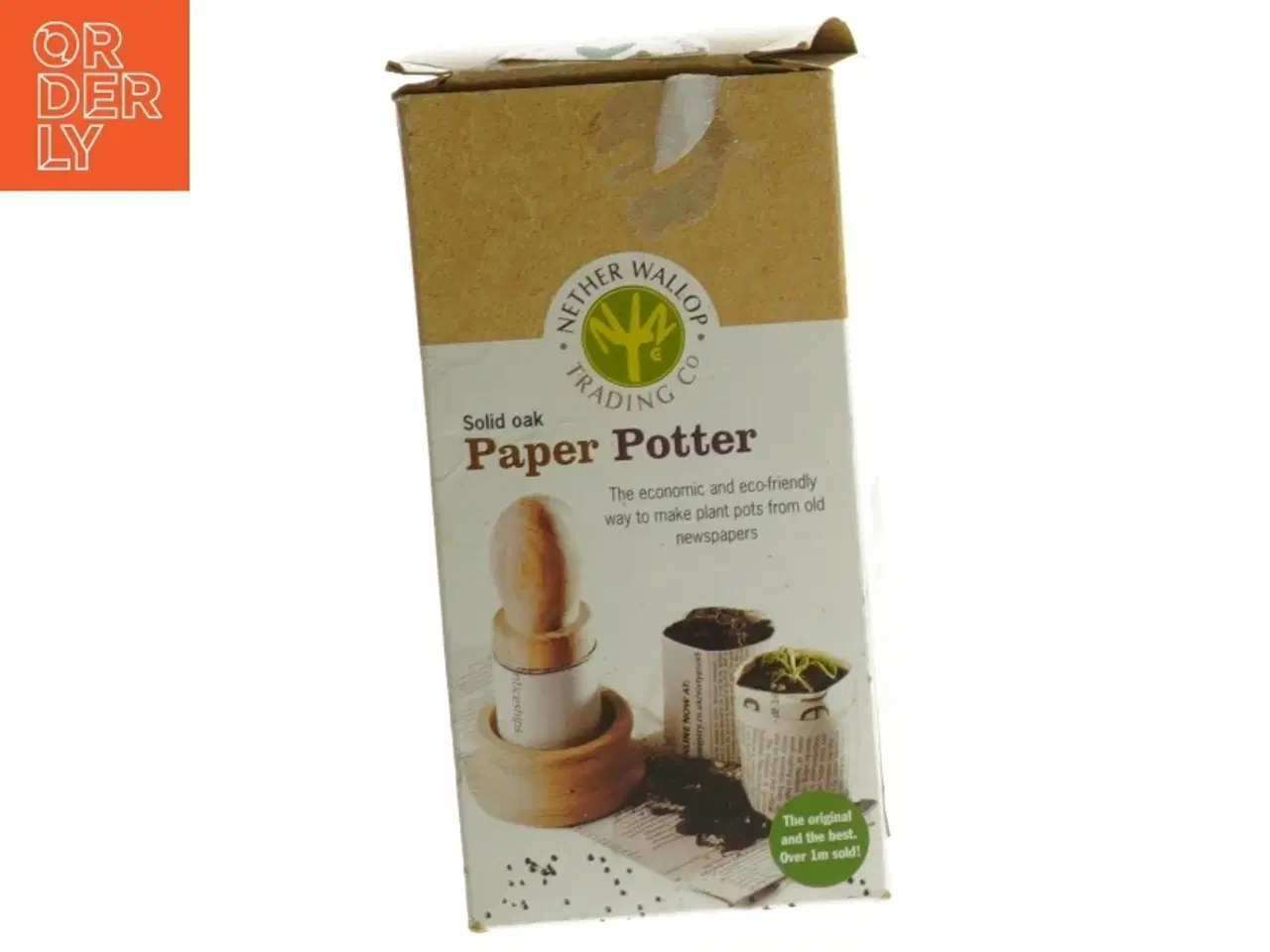 Billede 5 - Paper Potter til plantepotter (str. H. 13 cm. ø. 7,5 cm)