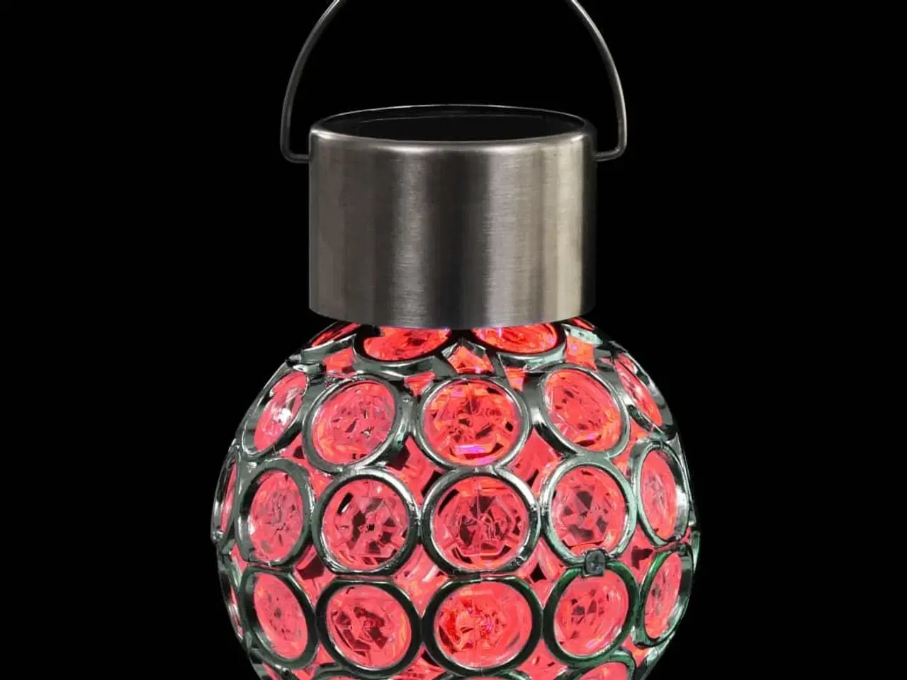 Billede 10 - Hængende LED-solcellelamper 8 stk. RGB-farver