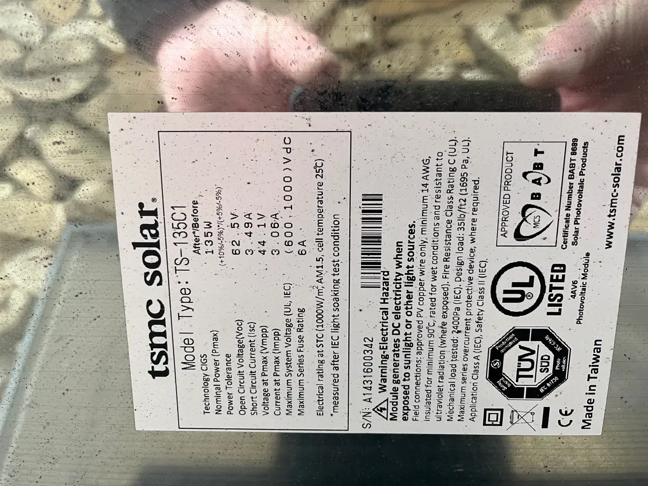 Billede 3 - Solcelle anlæg