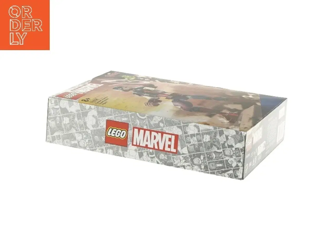 Billede 4 - LEGO Marvel Captain America byggesæt fra Lego (str. 26x6x19 cm)