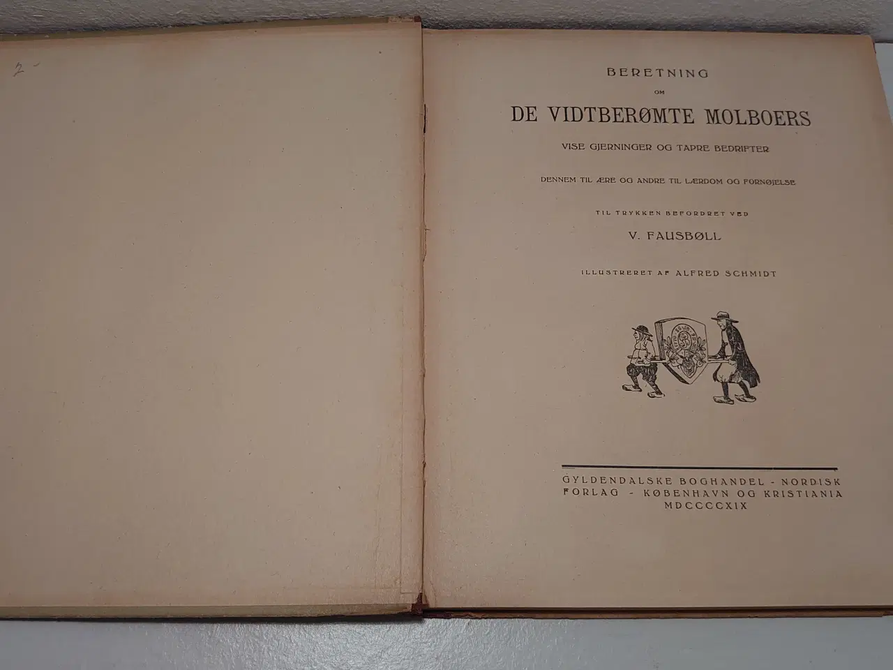 Billede 3 - Molboerne. 5. oplag 1919. ill Alfred Schmidt