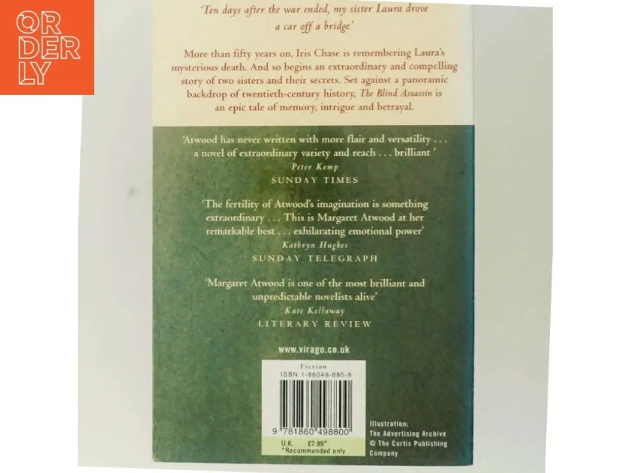 Billede 3 - The blind assassin af Margaret Atwood (Bog)