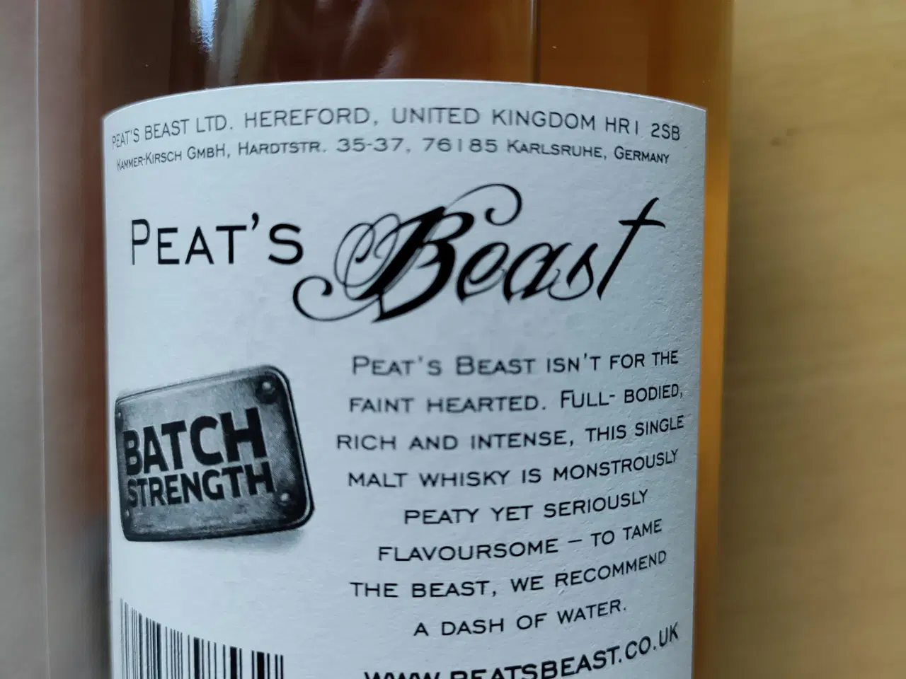 Billede 4 - Whisky Peat’s Beast Batch Strength