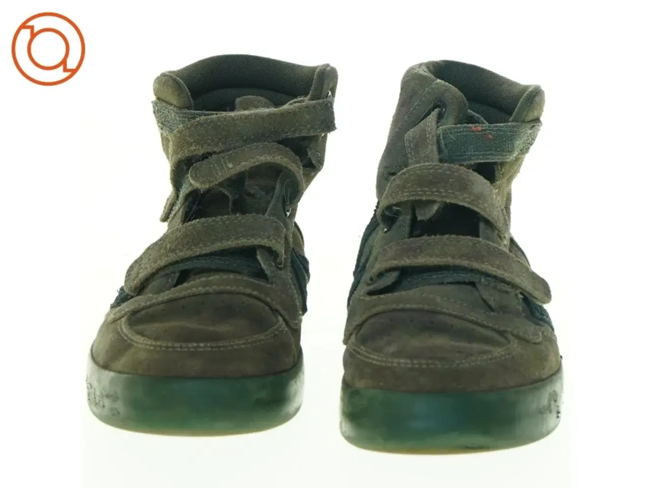 Billede 4 - Grønne sneakers med velcro fra Hummel (str. 34)