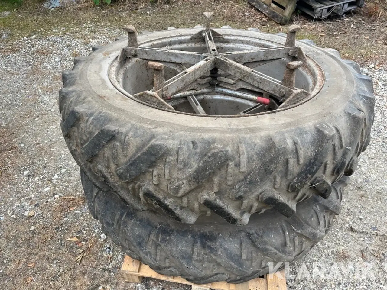 Billede 8 - Veterantraktor Deutz D6806 med tvillingehjul
