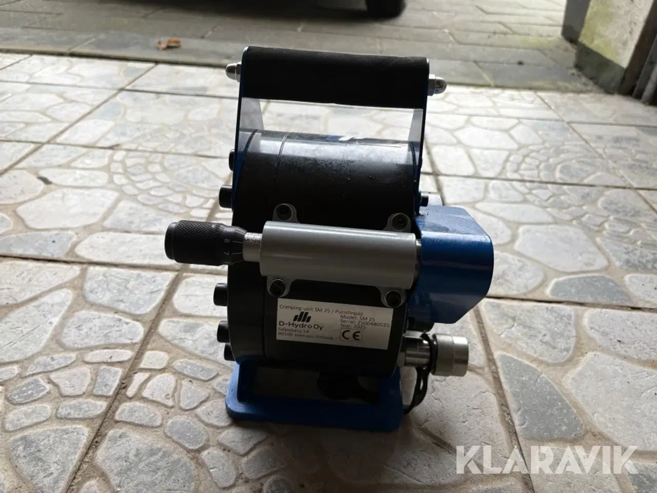 Billede 8 - Hydraulisk slangepresser D-Hydro Oy SM 25 med 1 styk bakkesæt