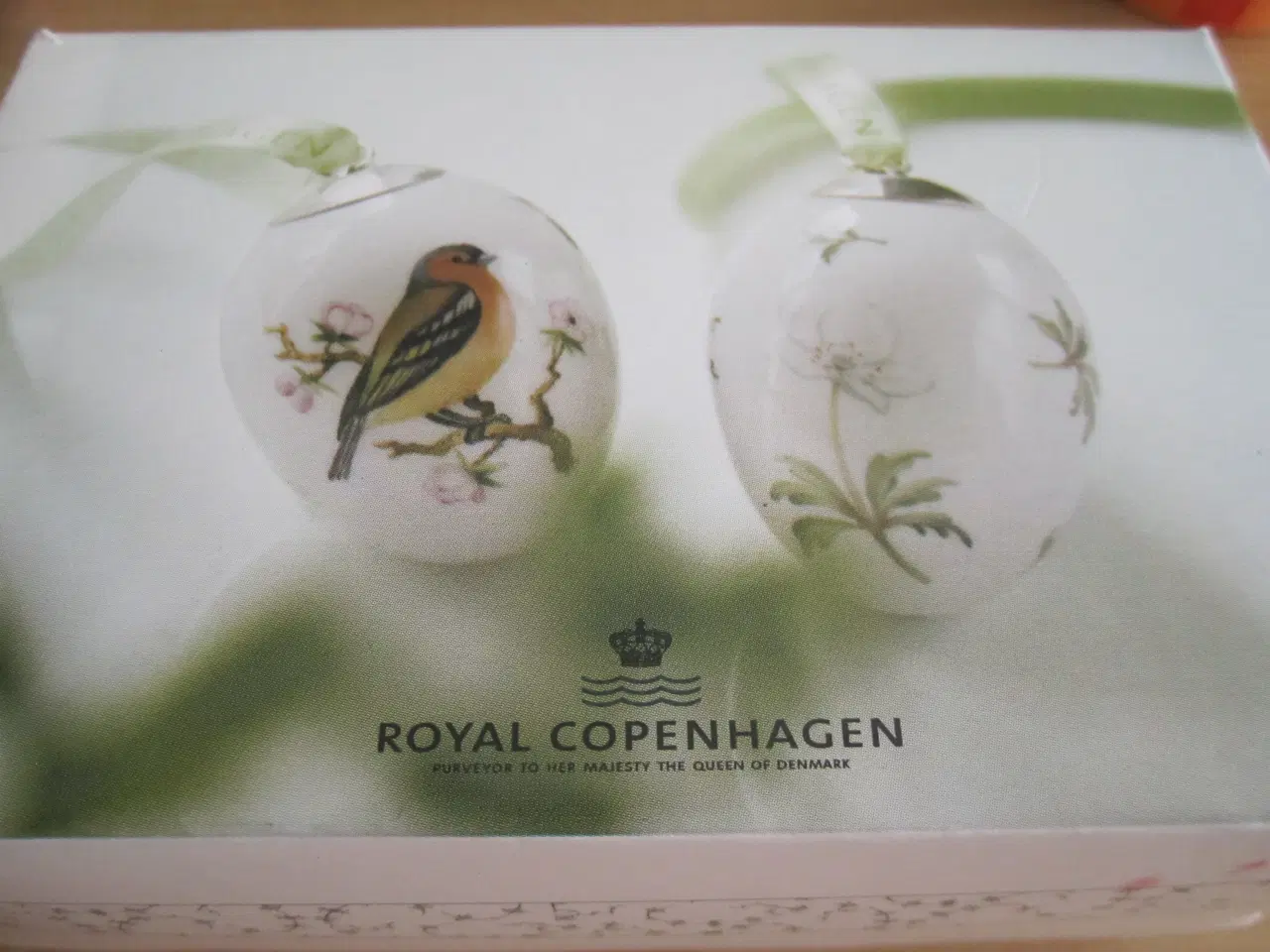 Billede 1 - ROYAL PÅSKEÆG. BOGFINKE & ANEMONE.