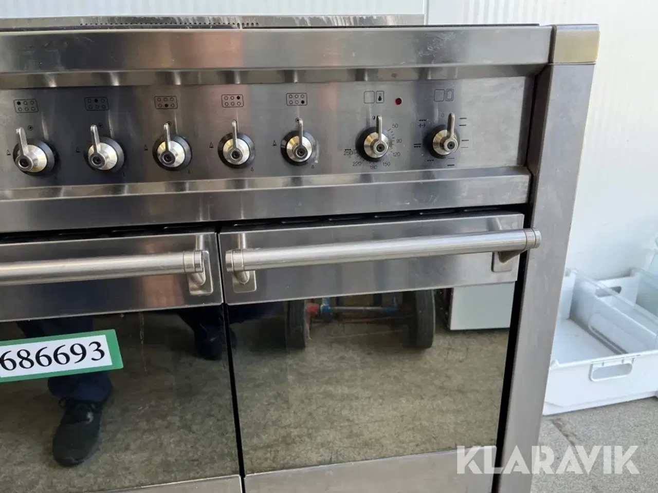 Billede 8 - Industri gaskomfur Smeg A2-6
