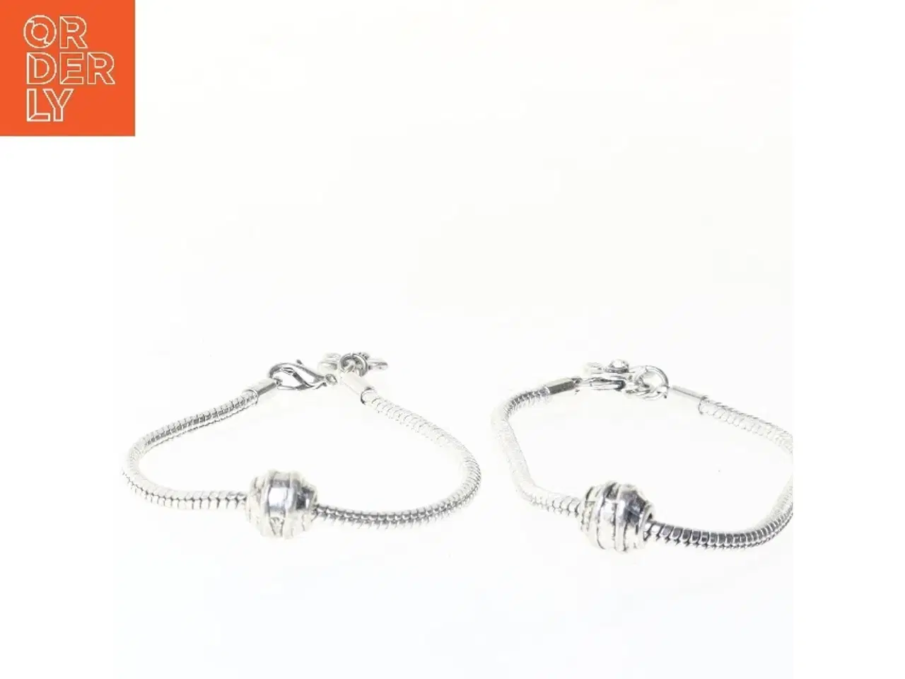 Billede 2 - Sølv armbånd sæt (str. 2 stk 17,5 cm)