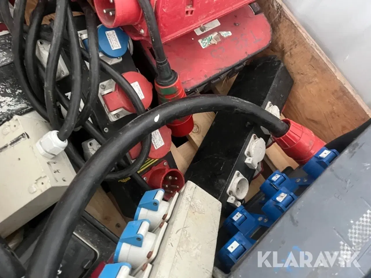 Billede 5 - Blandet el dele byggetavler samt lys rør