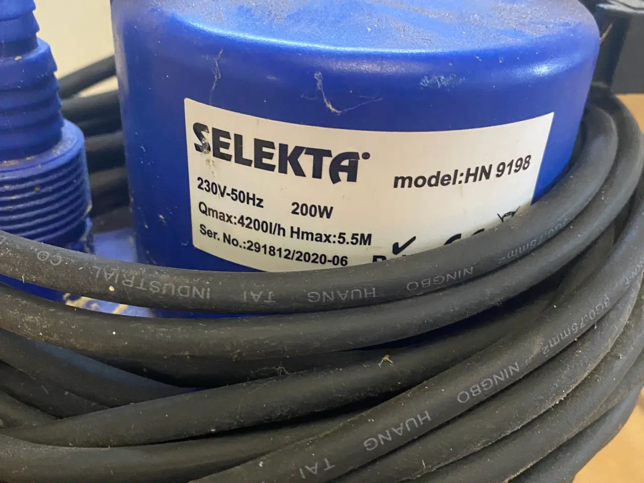 Billede 2 - Dykpumpe 4200 L/h