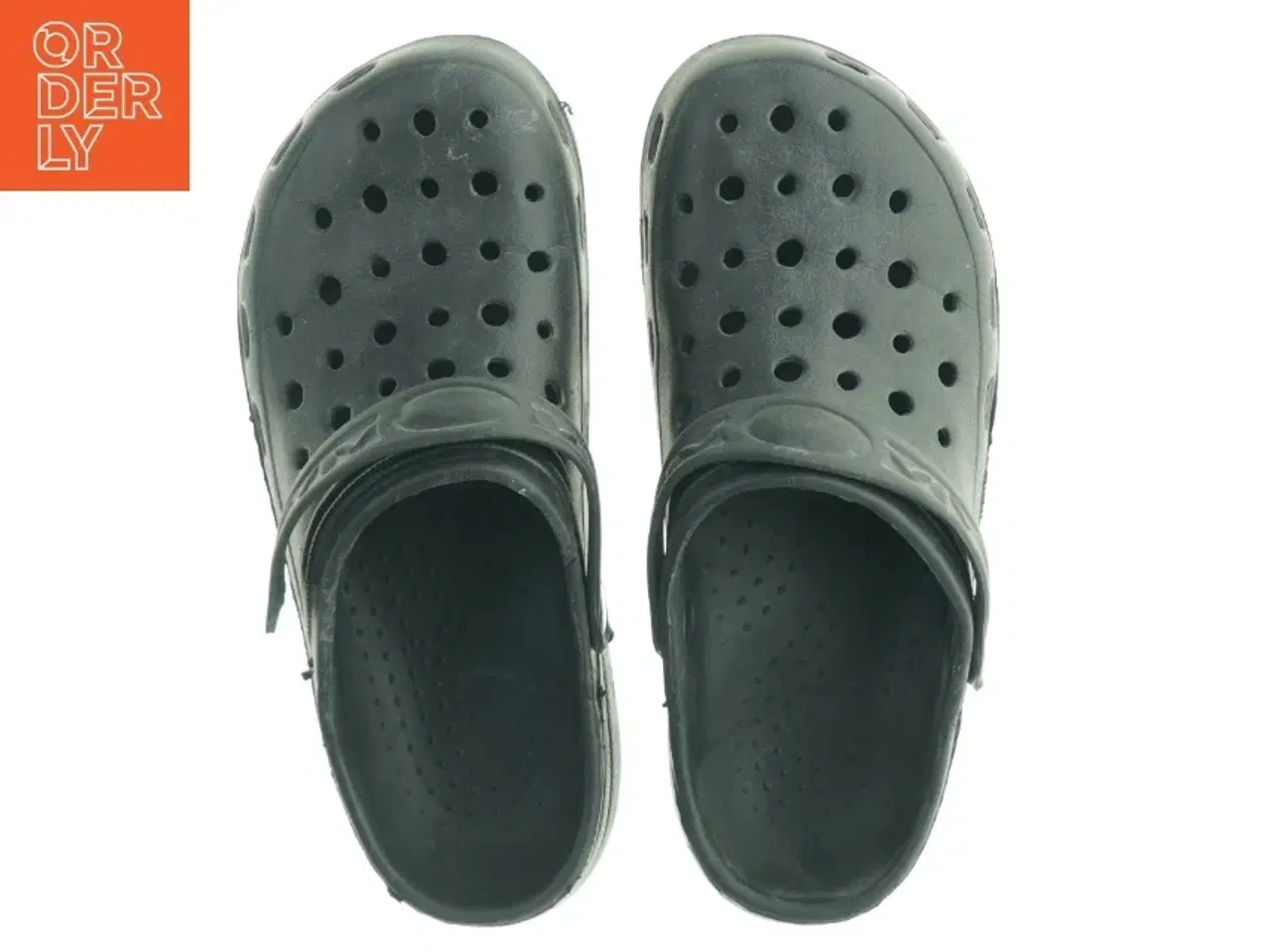 Billede 1 - Sorte gummifodtøj (str. 42 43)