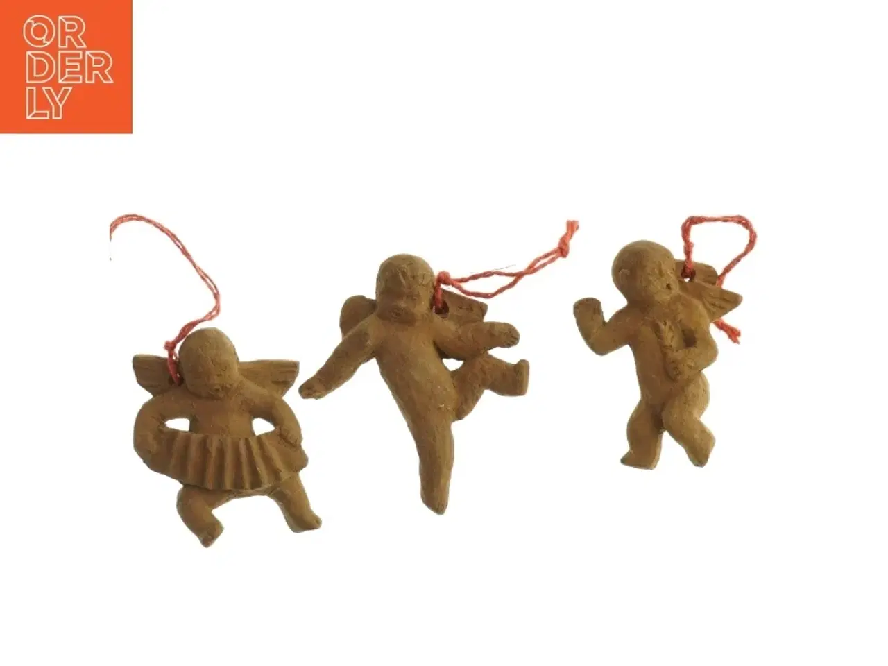 Billede 1 - Lerfigurer som julepynt
