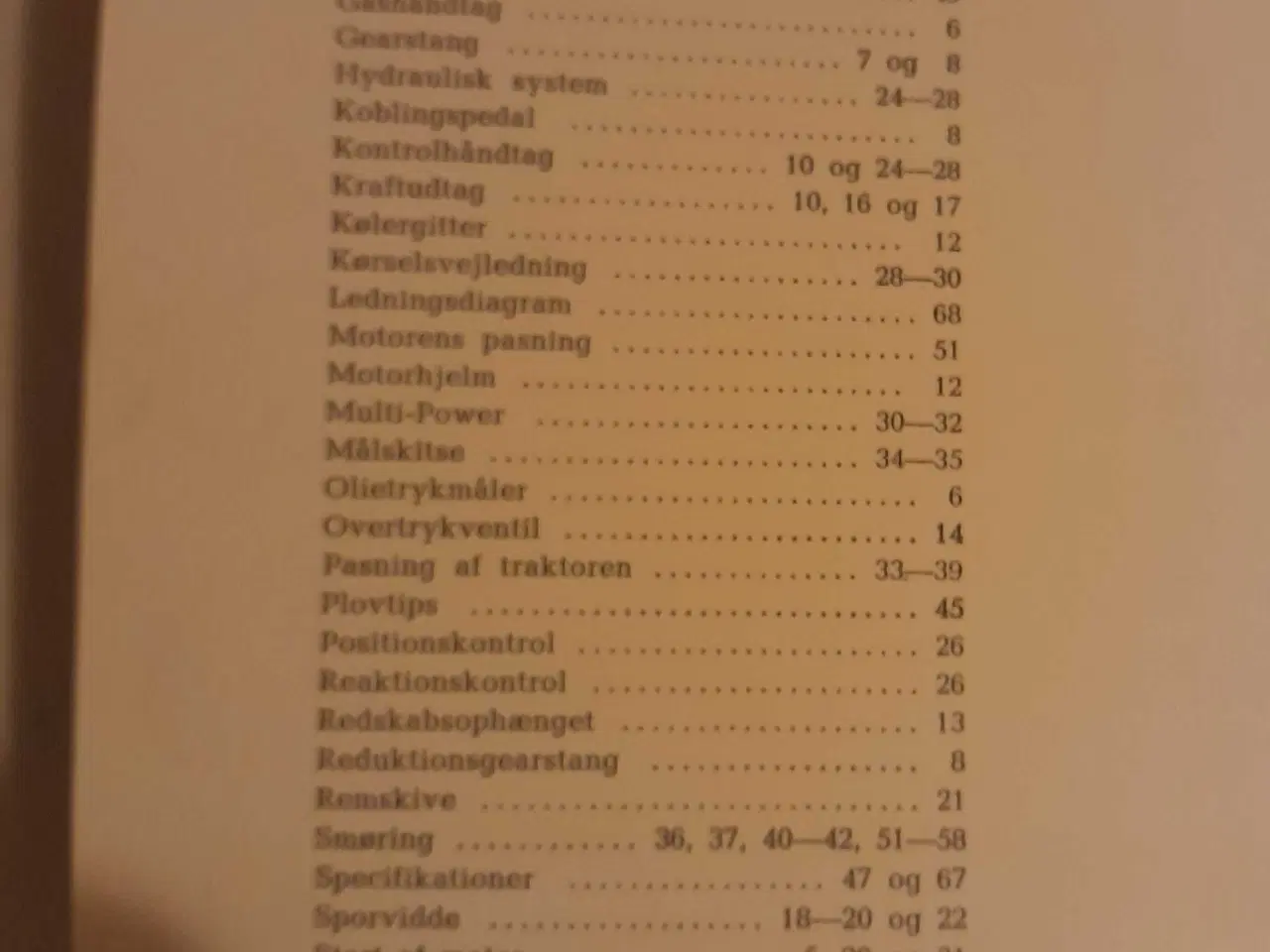 Billede 3 - MF 35 X Instruktionsbog 