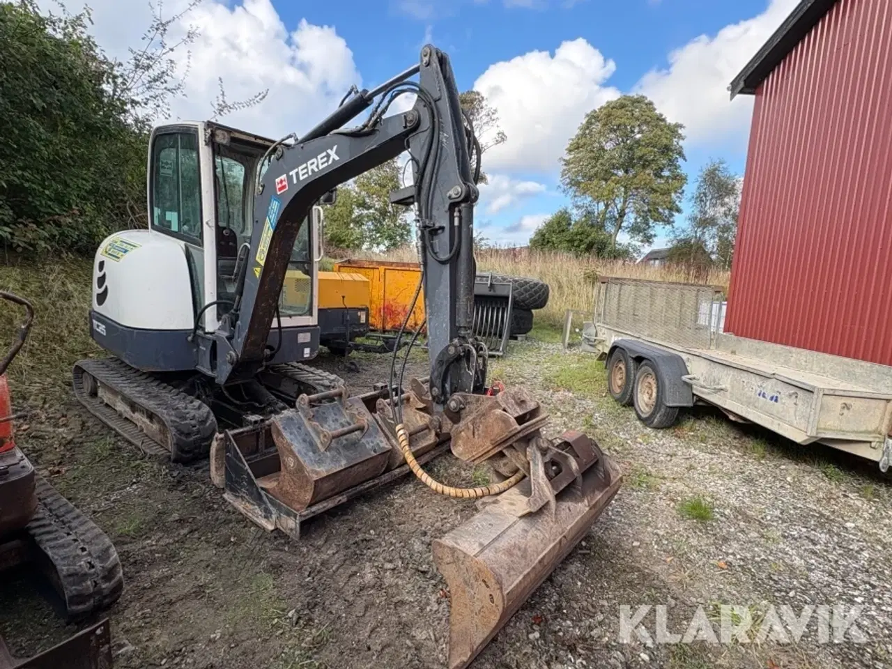 Billede 4 - Minigraver Terex TC25