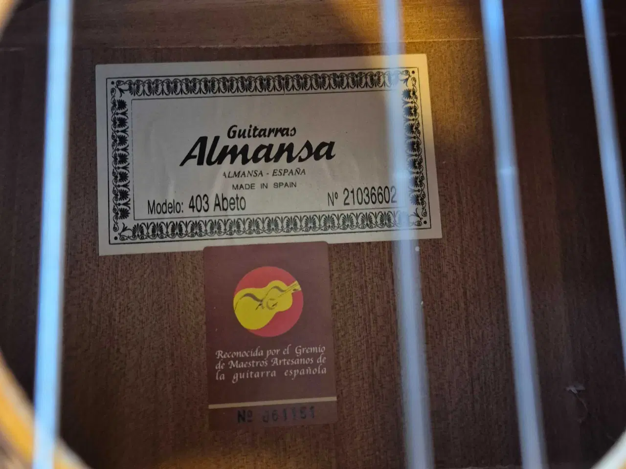 Billede 1 - Klassisk spansk guitar