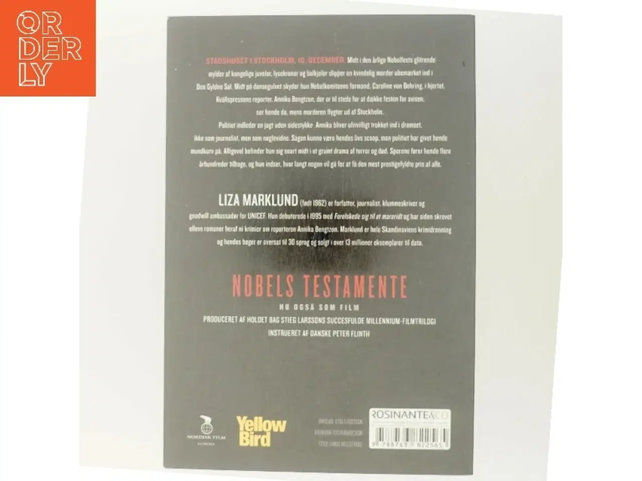 Billede 3 - Nobels testamente af Liza Marklund (Bog)
