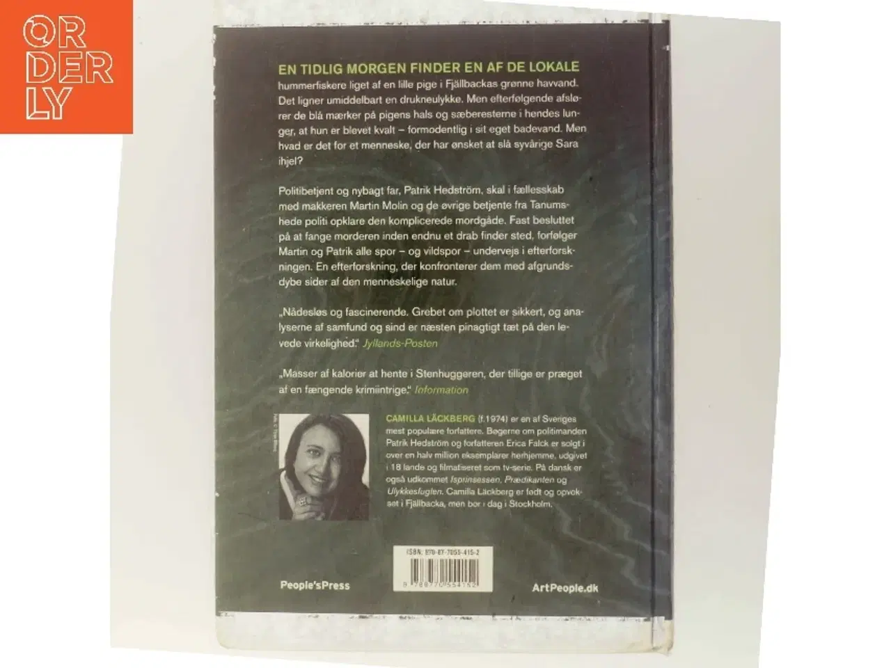 Billede 3 - Stenhuggeren : kriminalroman af Camilla Läckberg (Bog)