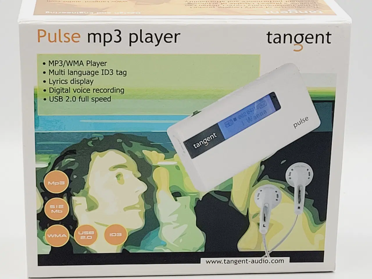 Billede 6 - ⭐️: Tangent Pulse MP3-afspiller (512 MB) – Komplet