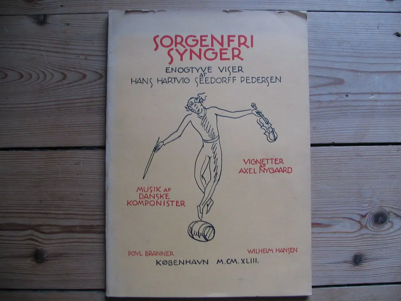 Billede 1 - Sorgenfri synger. Enogtyve Viser