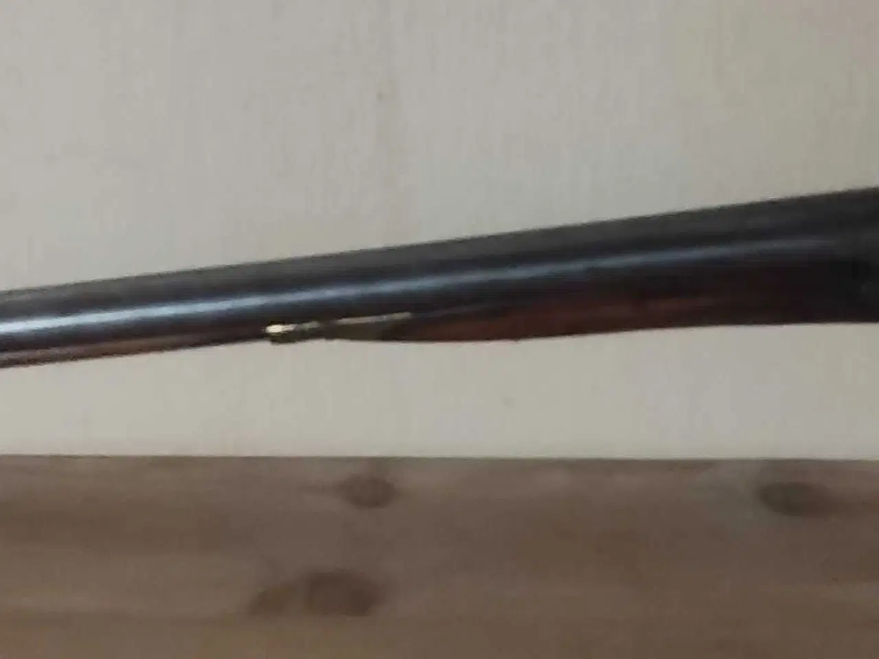 Billede 1 - perkussionsgevær dobbelt løbet
