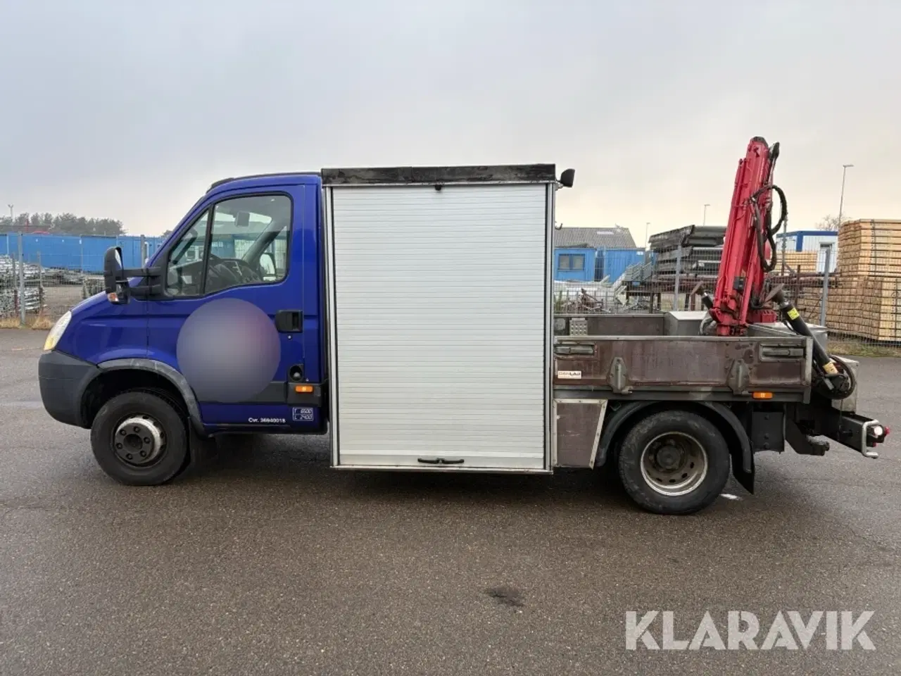 Billede 8 - Lastbil Iveco Daily 65C17 med kran