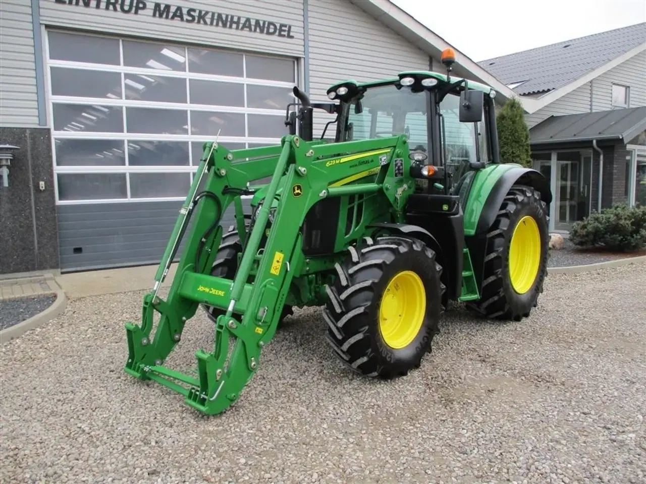 Billede 2 - John Deere 6120M Med frontlæsser KUN 1582 timer