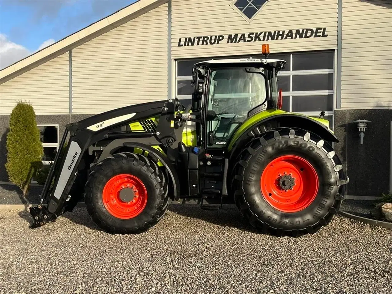 Billede 11 - CLAAS AXION 830 CMATIC Med frontlæsser