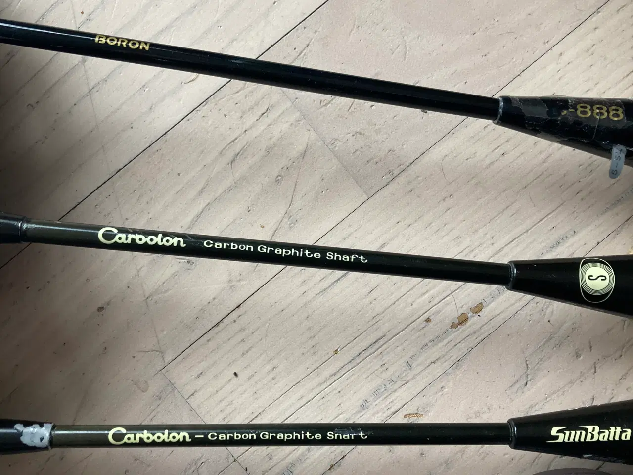 Billede 2 - 3 Badminton  Ketsjer, Taske og 6 fjerbolde