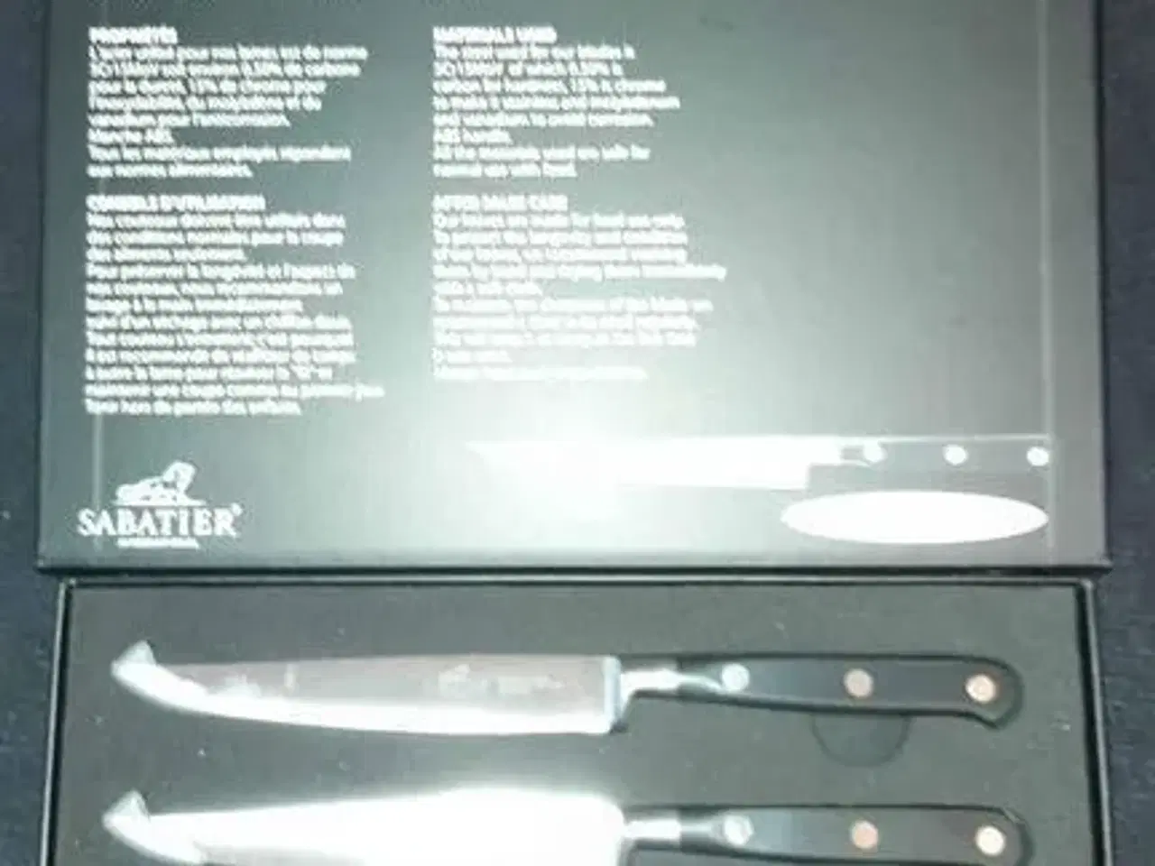 Billede 2 - Sabatier 4.5" steakknive helt nye i kasse