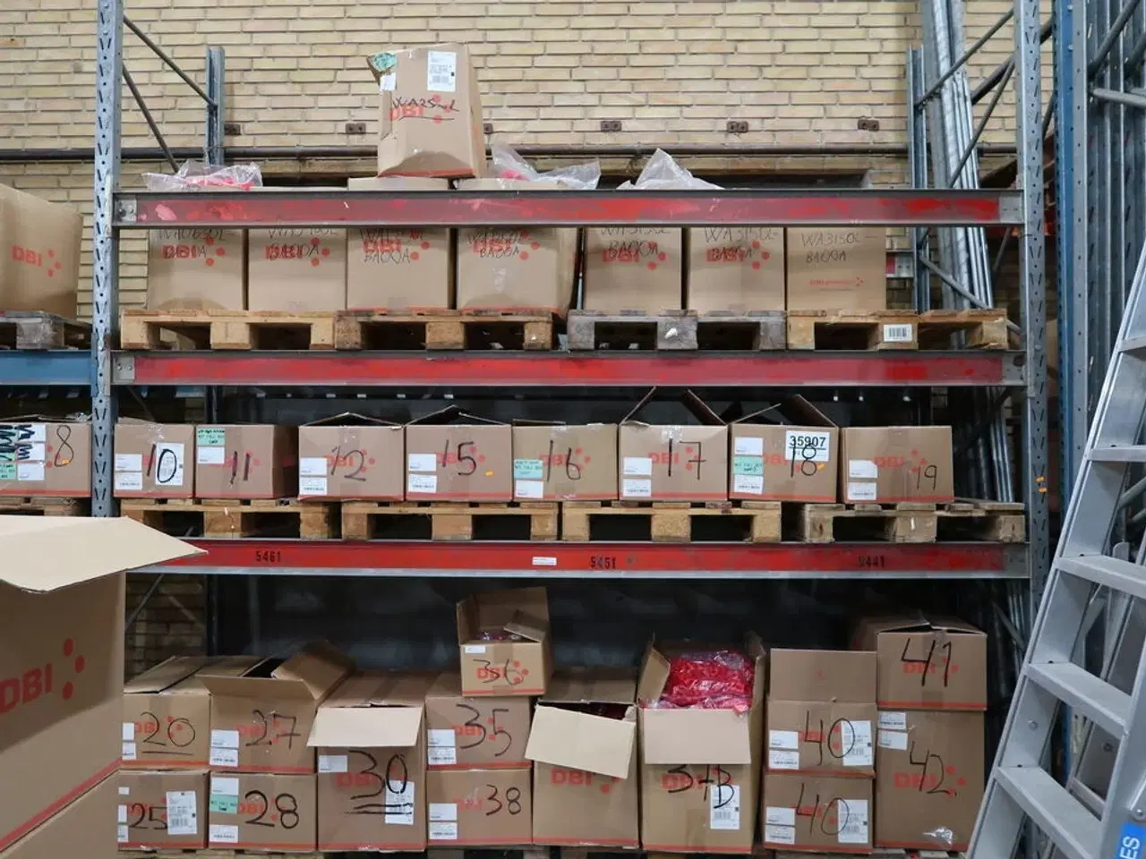 Billede 2 - 3 fag pallereoler uden indhold