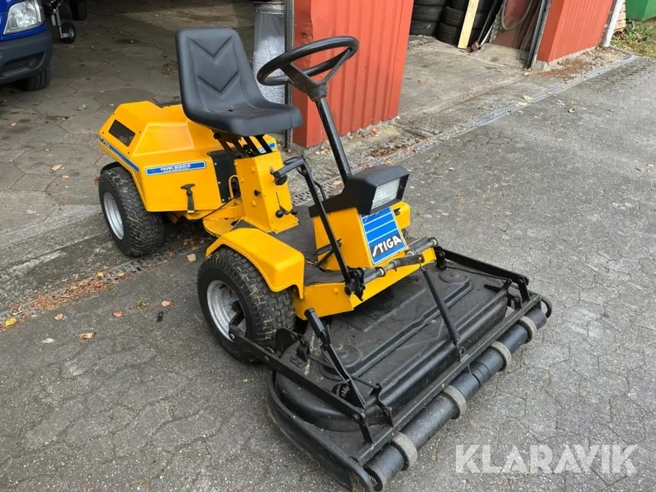 Billede 4 - Rider STIGA PARK 2000E 11HP 40” ELECTRIC START