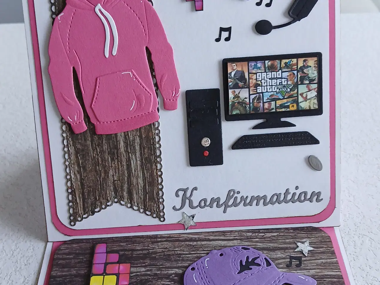 Billede 1 - Konfirmationskort til drenge eller piger Sælges.