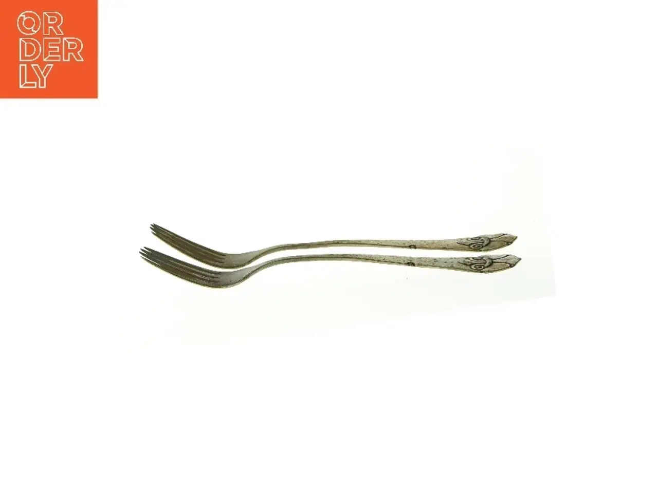 Billede 3 - Gafler (2 stk.) fra Ukendt (str. L:22cm)
