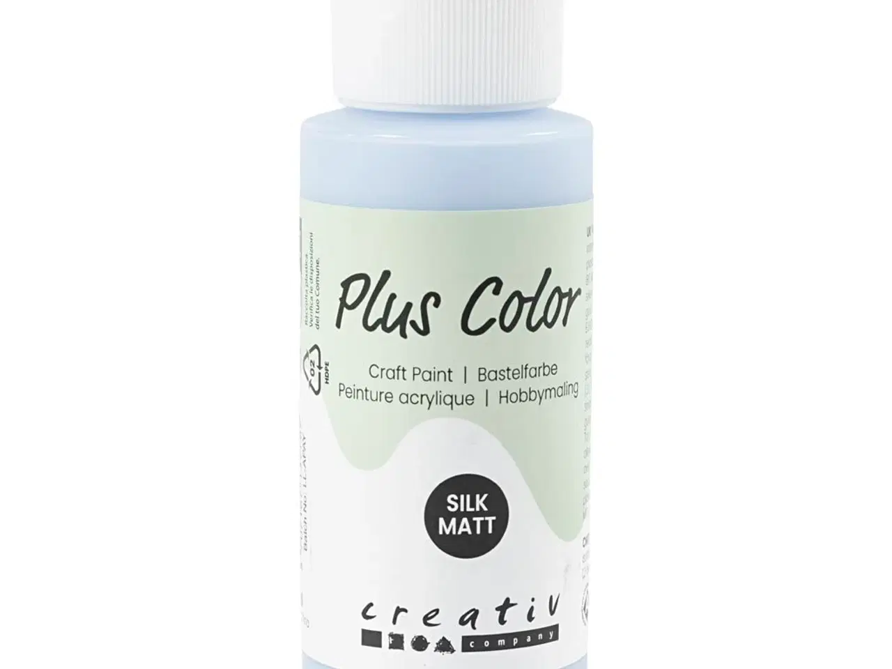 Billede 1 - Plus Color Hobbymaling Lyseblå 60ml - Hurtigtørrende