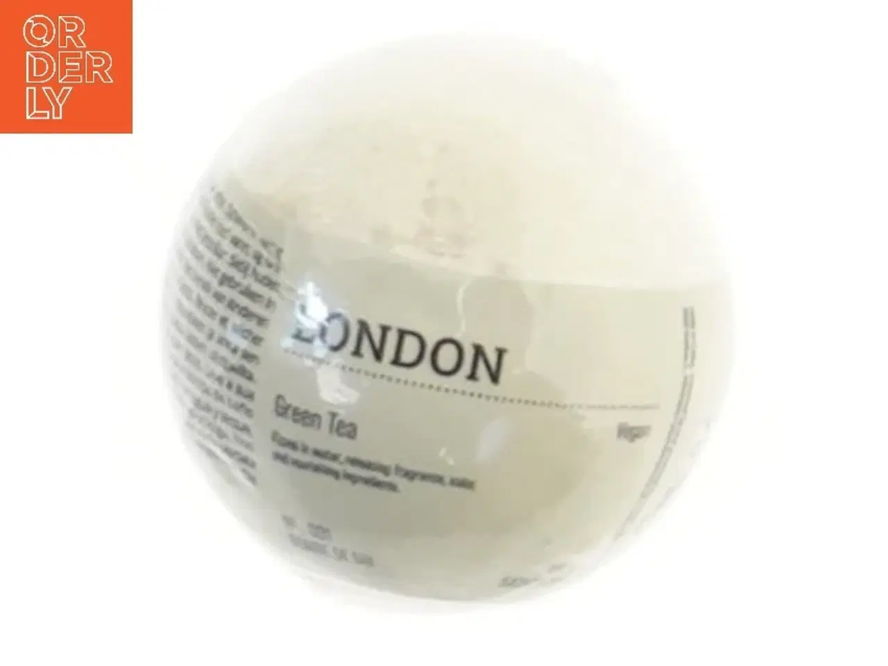 Billede 1 - Bath bomb med grøn te (str. Ø 6 cm)