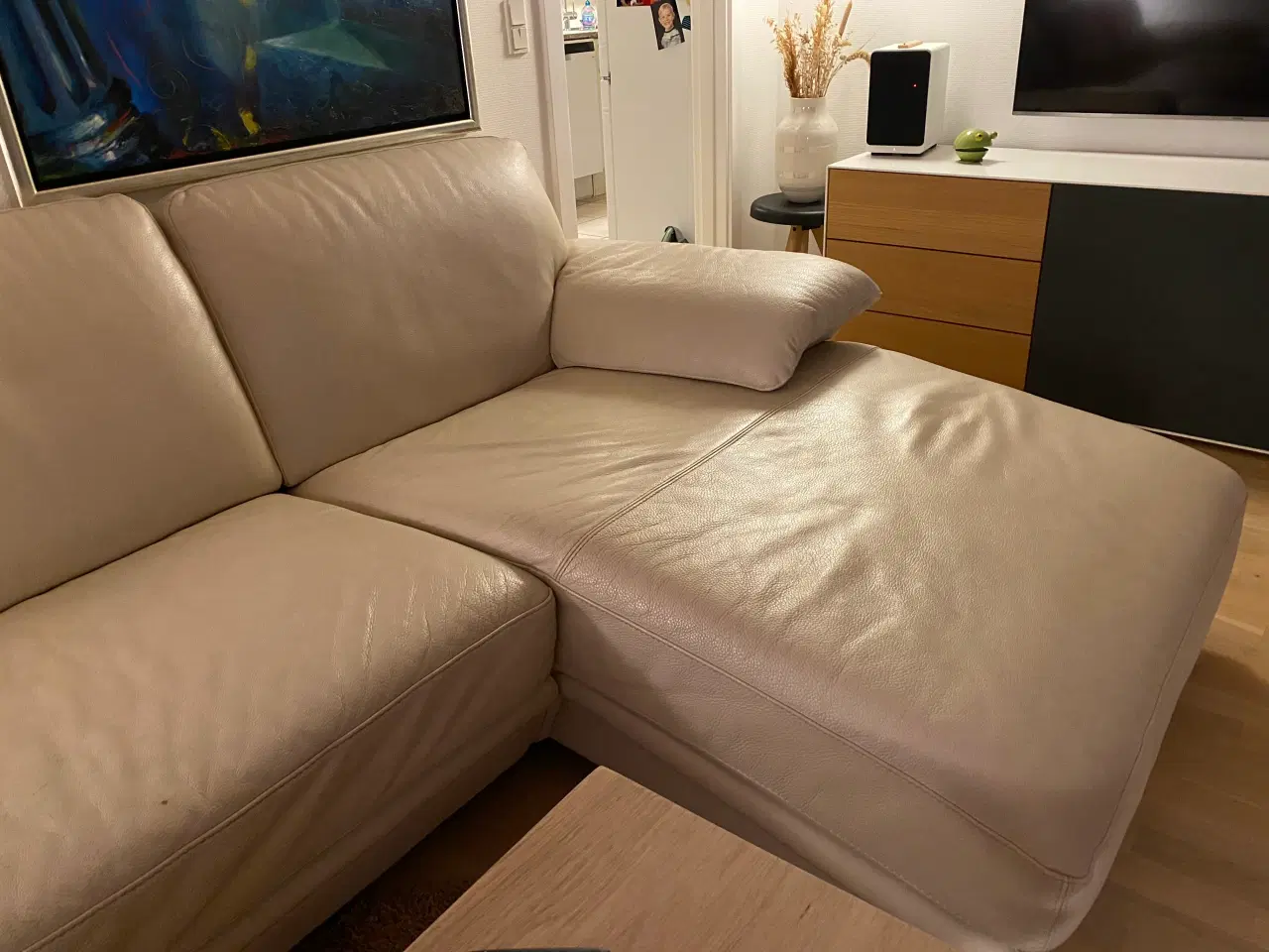 Billede 2 - Sofa - læder
