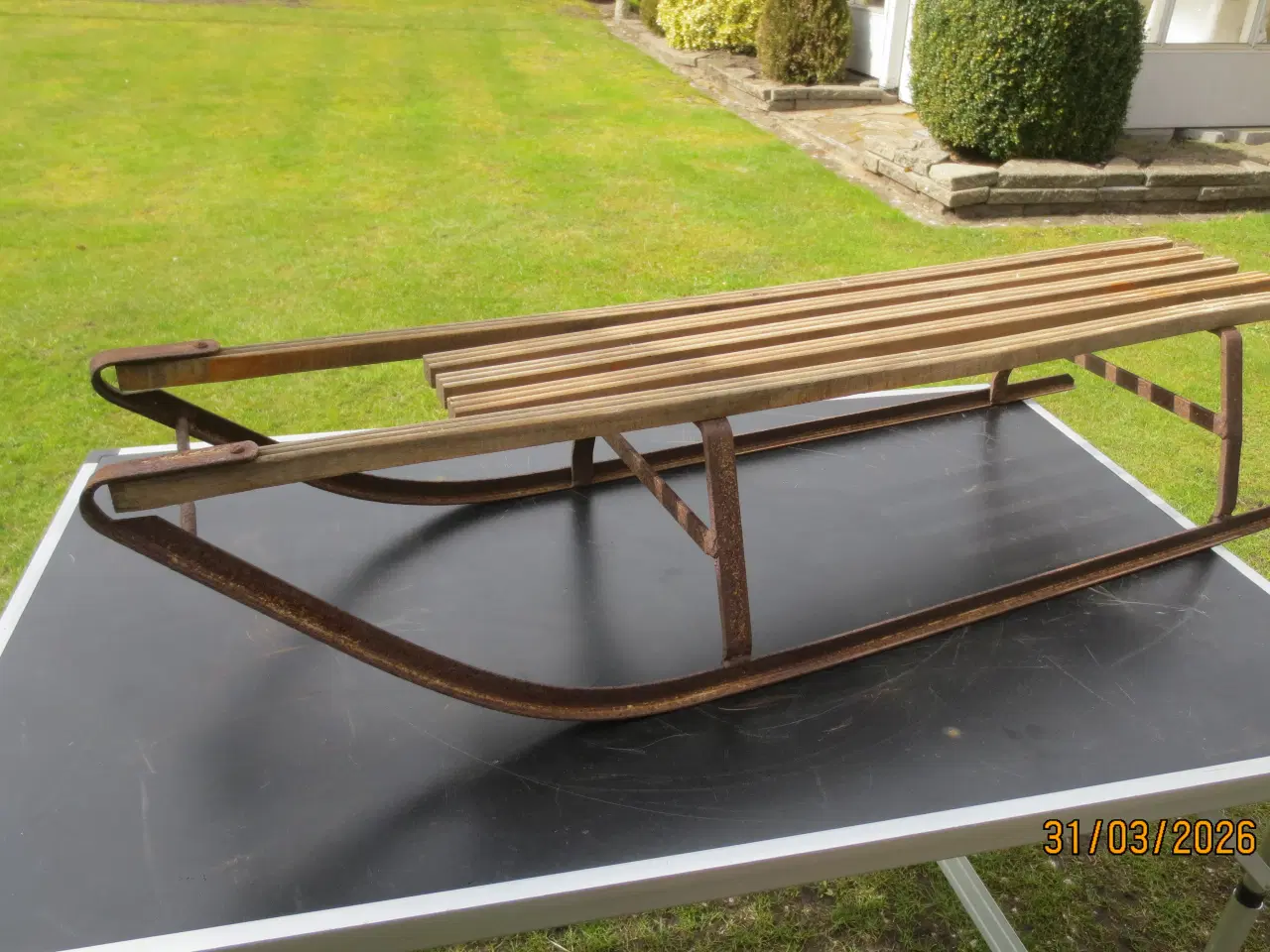 Billede 4 - 1 stk Retro Slæde