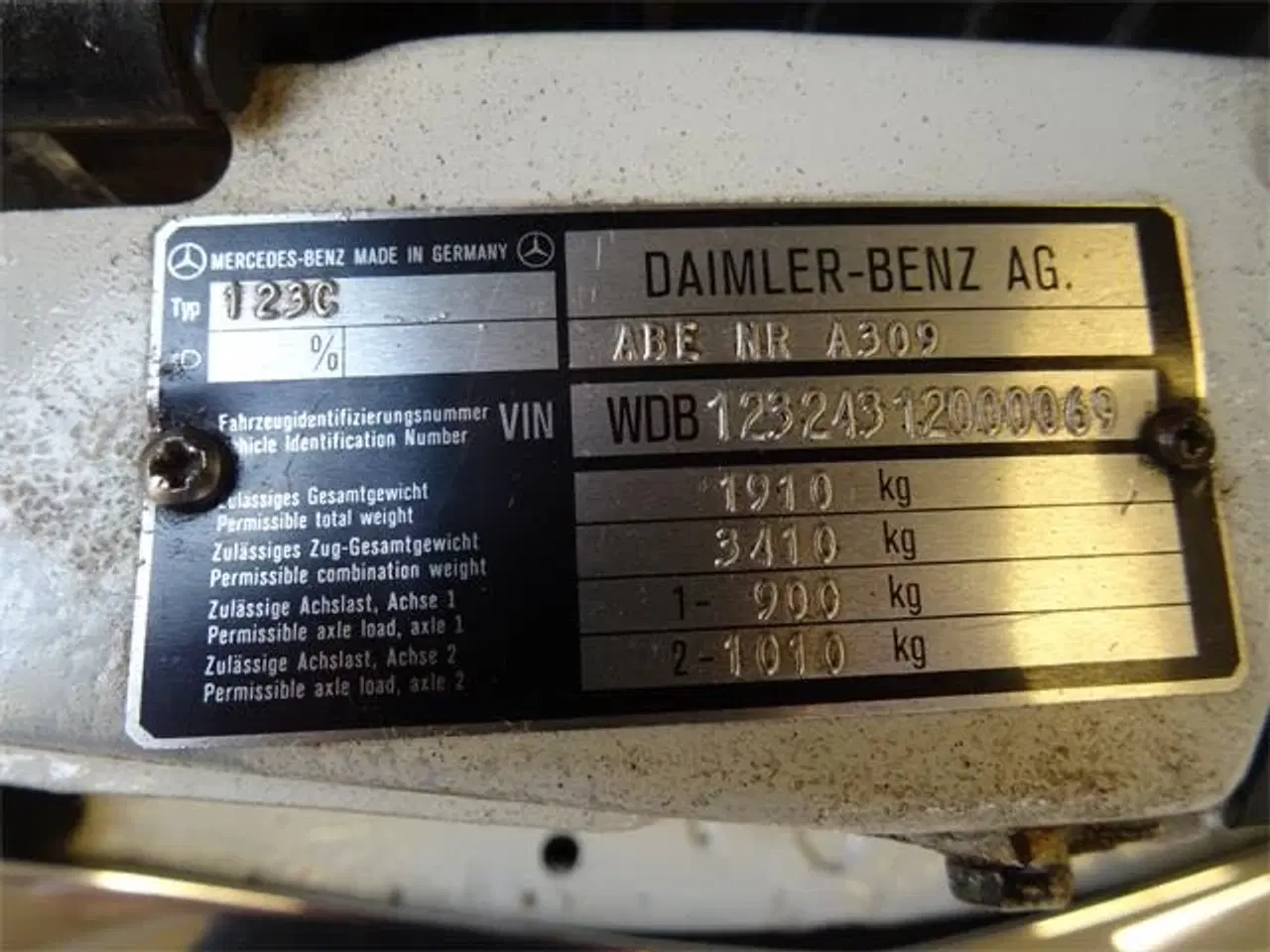 Billede 19 - Mercedes Daimler 230 CE 1980 KUN 180.000 KM