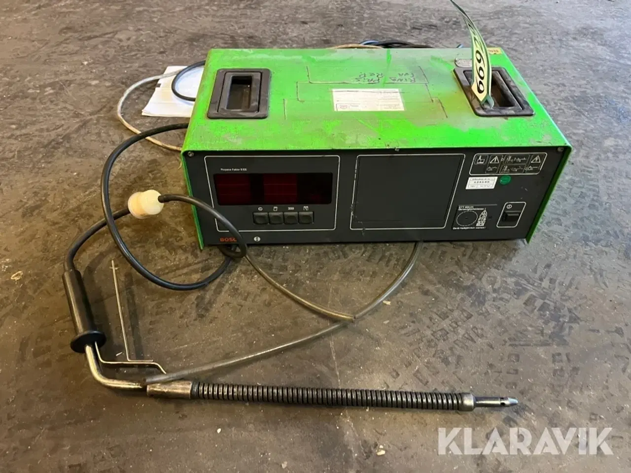 Billede 1 - 4 gas tester Bosch FD672