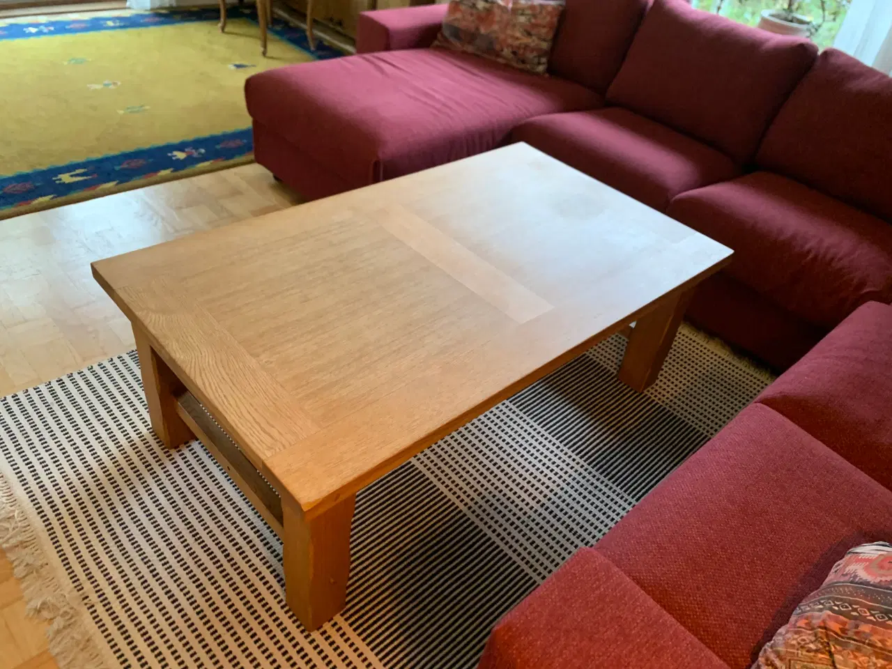 Billede 2 - Sofabord i egetræ