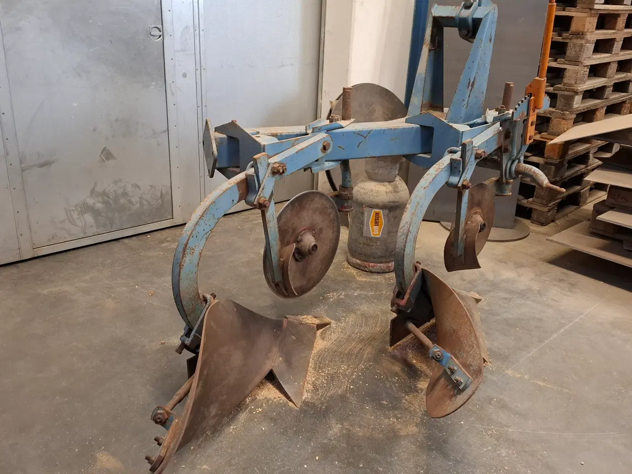 Billede 1 - To-furet Överum plov 