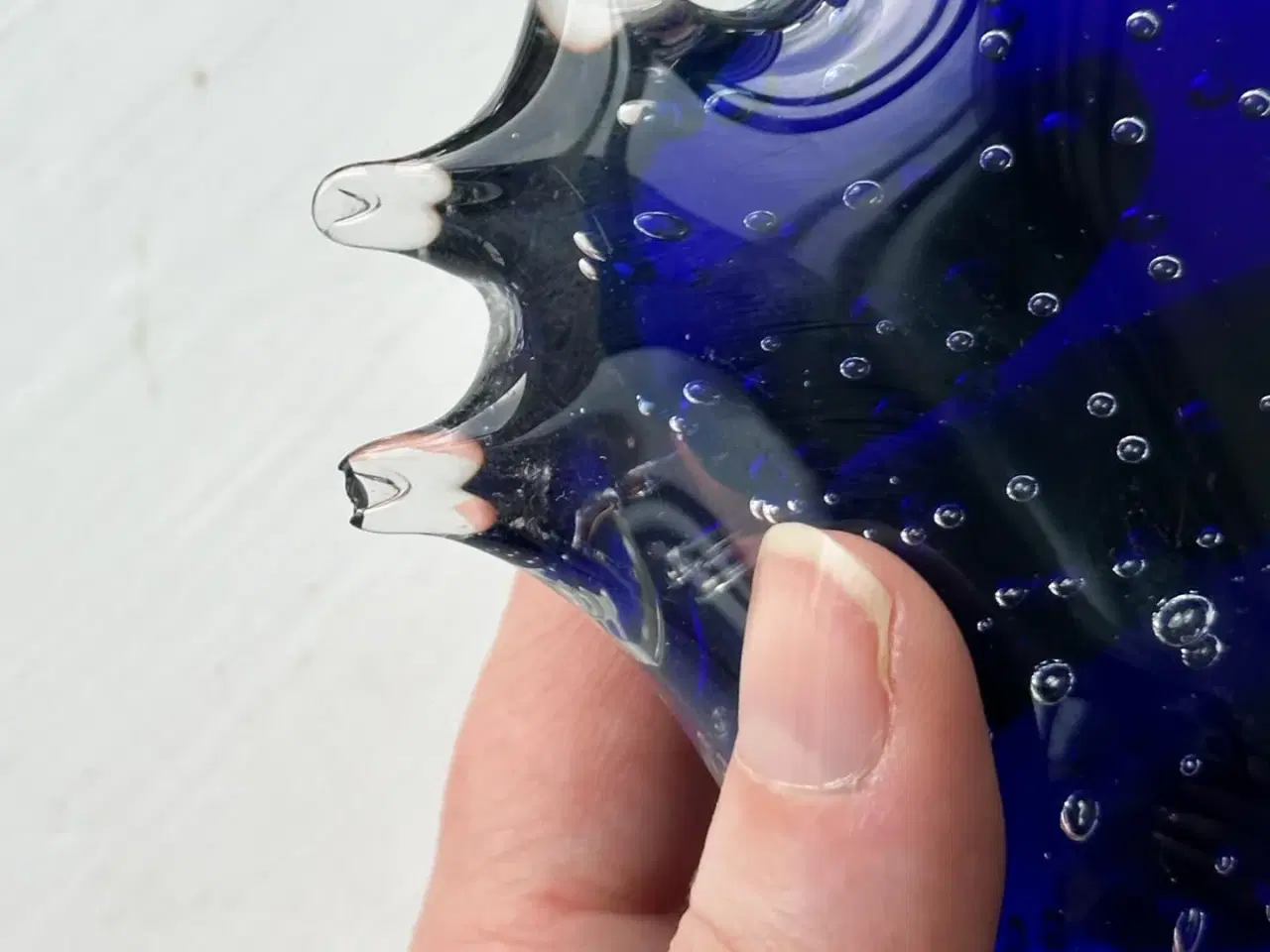 Billede 5 - Fisk, mørkeblå m bobler, NB