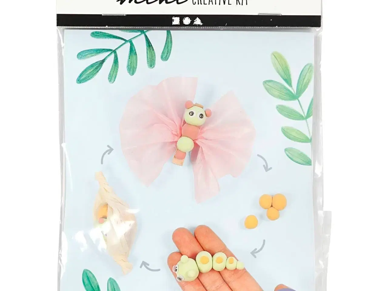 Billede 1 - Mini DIY Kit, sommerfugls livscyklus, 1 pk.