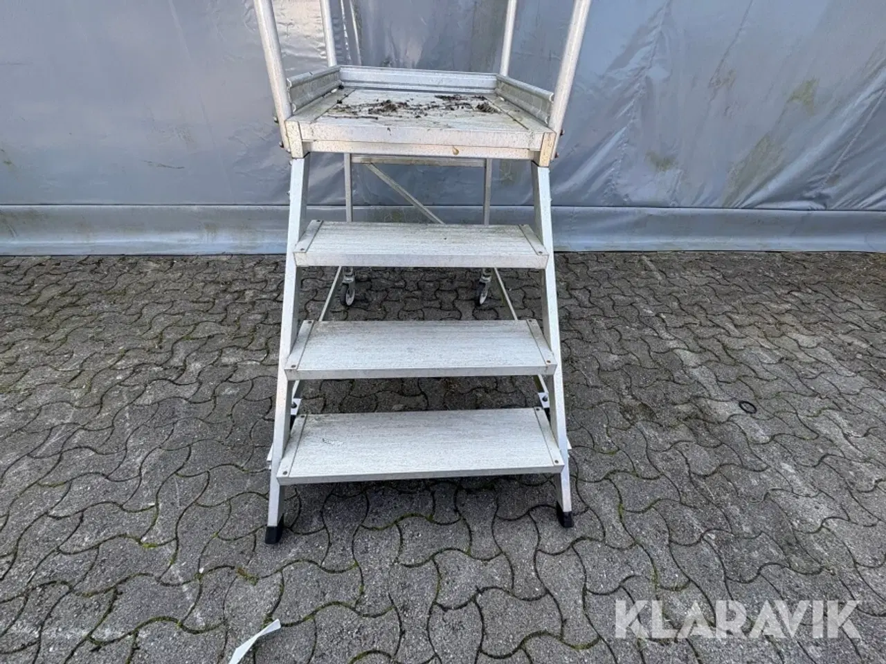 Billede 5 - Trappe platform på hjul