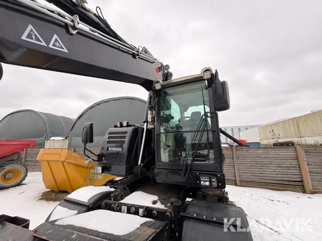 Billede 10 - Hjulgraver Hydrema MX14 Engcon tiltrotator