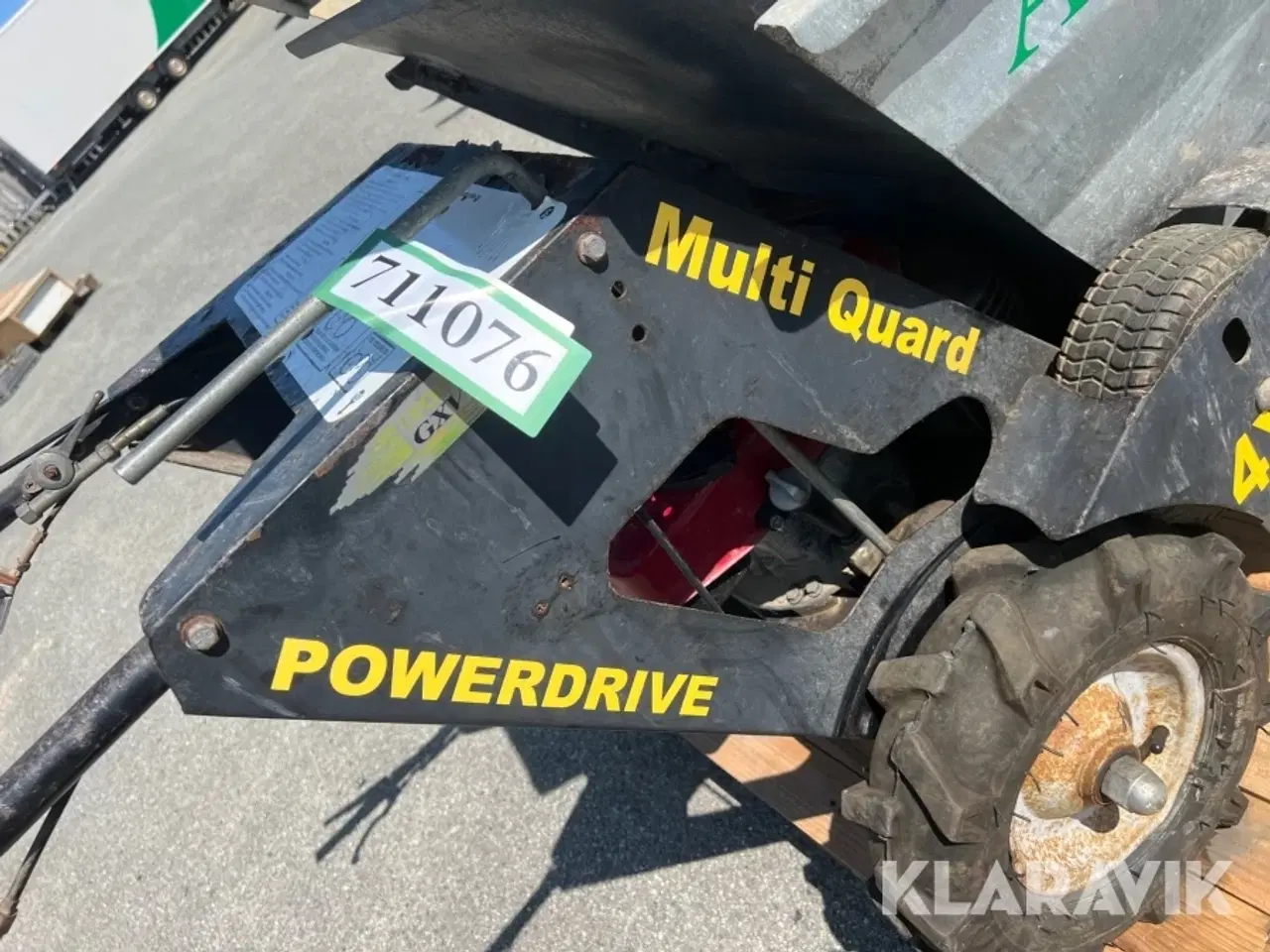 Billede 5 - Motorbører Multi Quard Powerdrive 4x4
